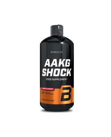 BioTech USA - AAKG Shock 1000ml - liquid pre-workout / pump