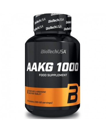 BioTech USA - AAKG 1000  Arginine - 100tabs