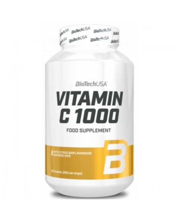 BioTech USA - Vitamin C 1000mg - 250tabs