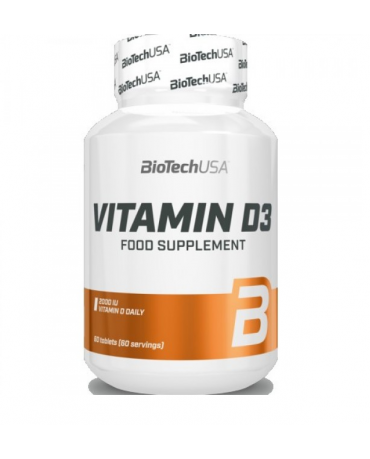 BioTech USA - Vitamin D3 - 60tab