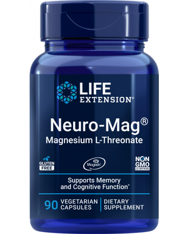 Life Extension Magnesium L-Threonate 90 Veg caps