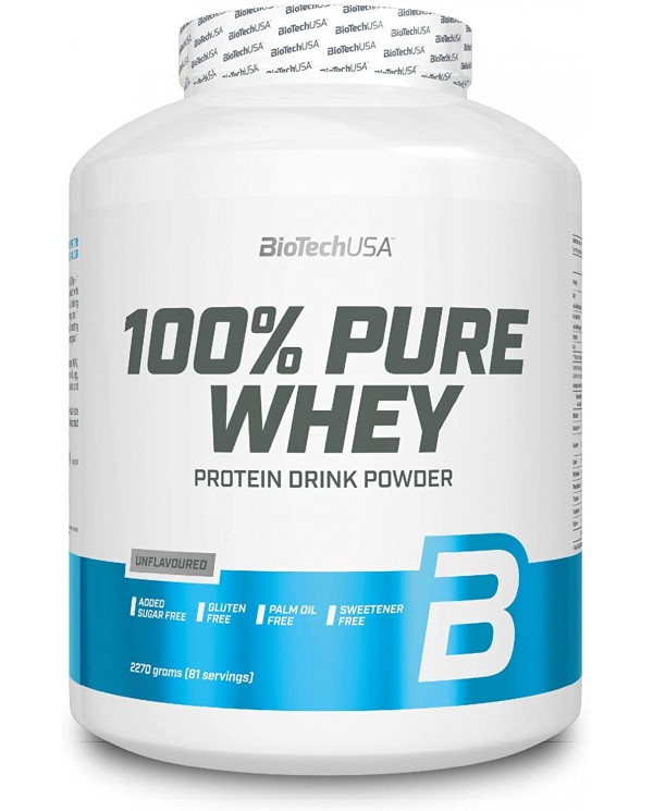BIOTECH USA 100% PURE WHEY - 2270g unflavoured
