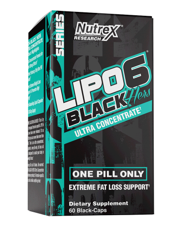 Nutrex - Lipo 6 BLACK HERS - 60caps