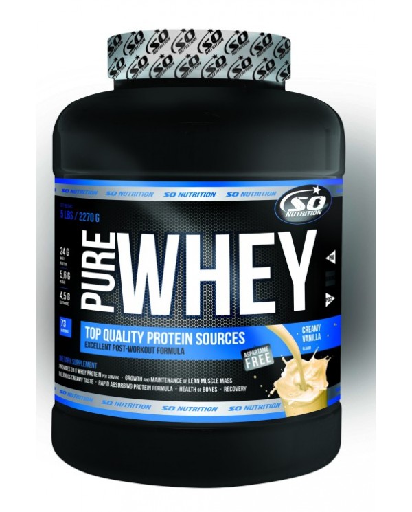 SO NUTRITION - Pure Whey 2lb / 908g