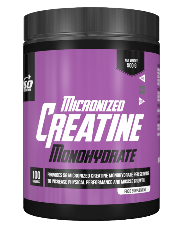 SO NUTRITION - Micronized Creatine Monohydrate 500g