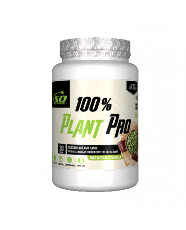 SO Nutrition - 100% Plant Pro 908g - 30servings
