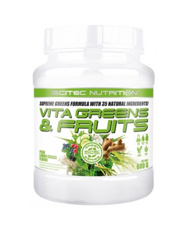Scitec Nutrition - Vita Greens and Fruits 600g *Pear-Lemongrass flavour