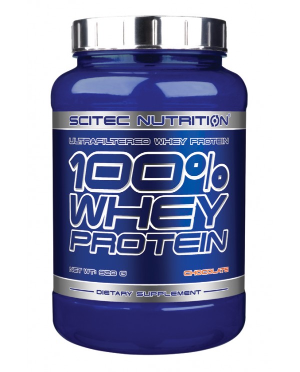 Scitec Nutrition - 100% Whey Protein 920g Unflavored!