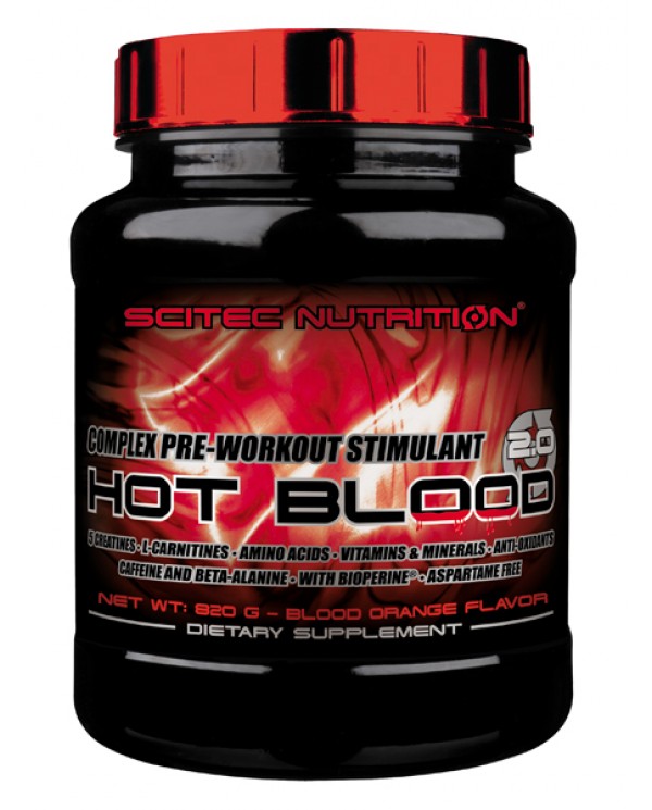 Scitec Nutrition - Hot Blood 3.0 820g - Tropical punch 