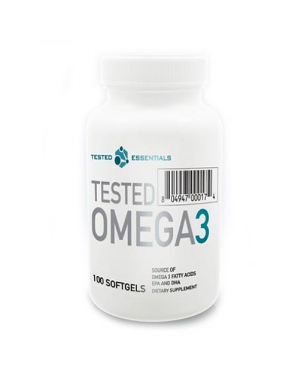 Tested - Omega 3 - 100softgels