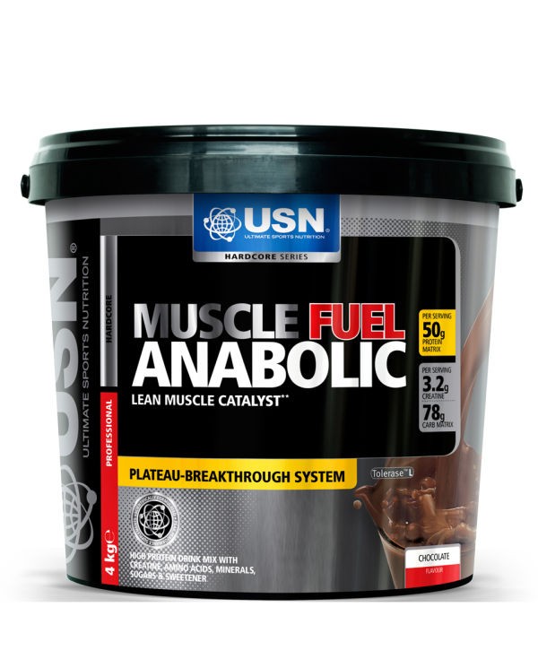USN - Muscle Fuel Anabolic 4kg bucket + Free shaker!