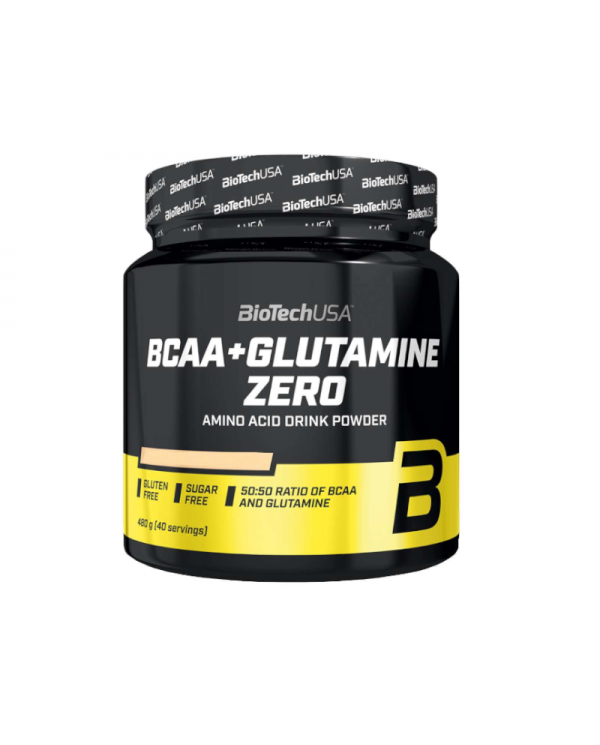 BioTech USA - Bcaa + Glutamine Zero 480g