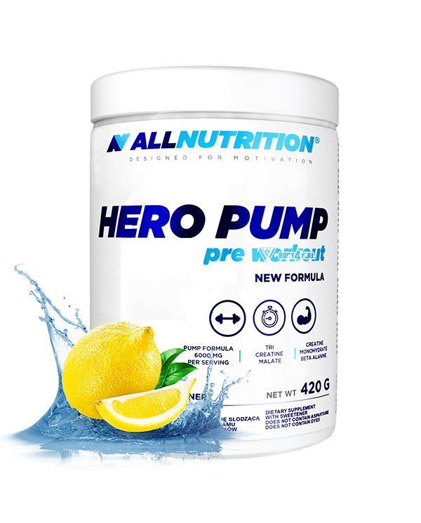 All Nutrition - Hero Pump 420g * 30servings * stim free pwo