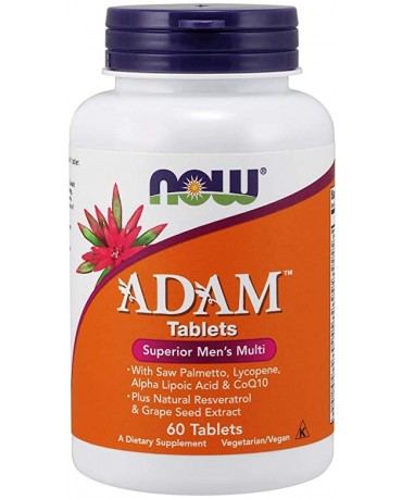 Now foods - ADAM * men`s multi * 60 tablet