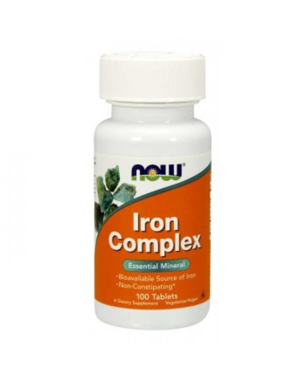 Now Foods - Iron Complex 100tablets 