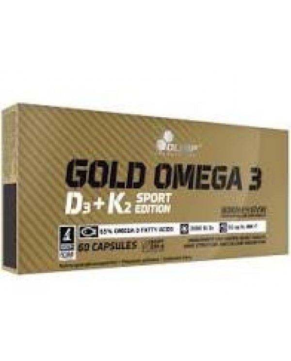 OLIMP - Gold Omega 3 D3 + K2 Sport Edition 60 caps